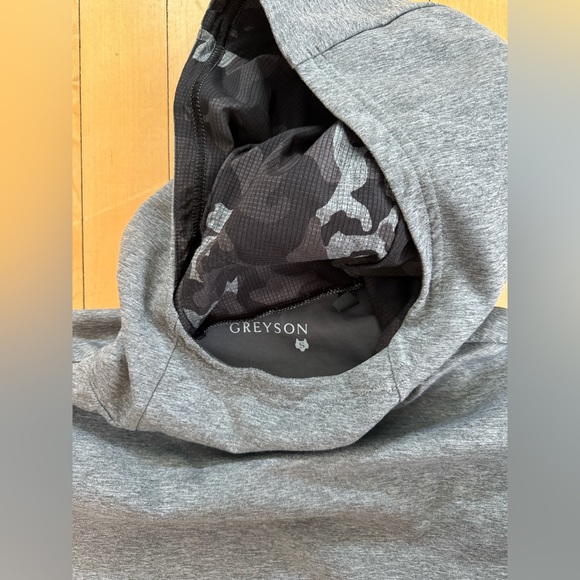 Men’s Greyson Cokato Hoodie - Grey - Small - Picture 4 of 7